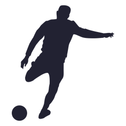 20 Soccer player silhouettes - Vector download