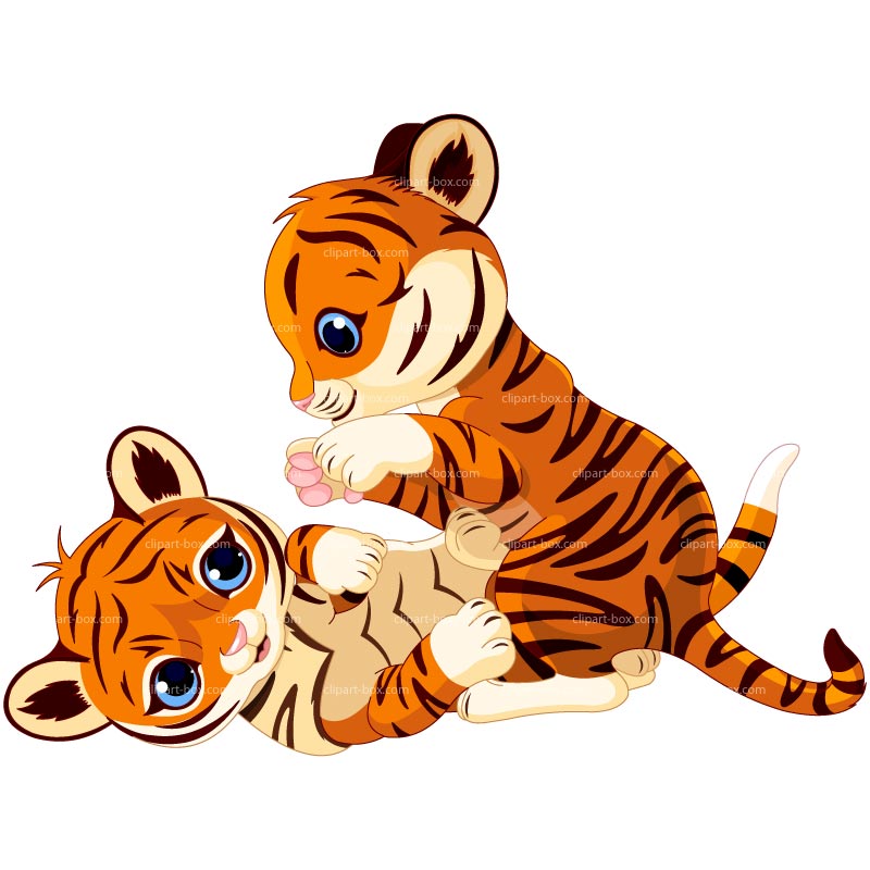 Baby Tiger Clipart