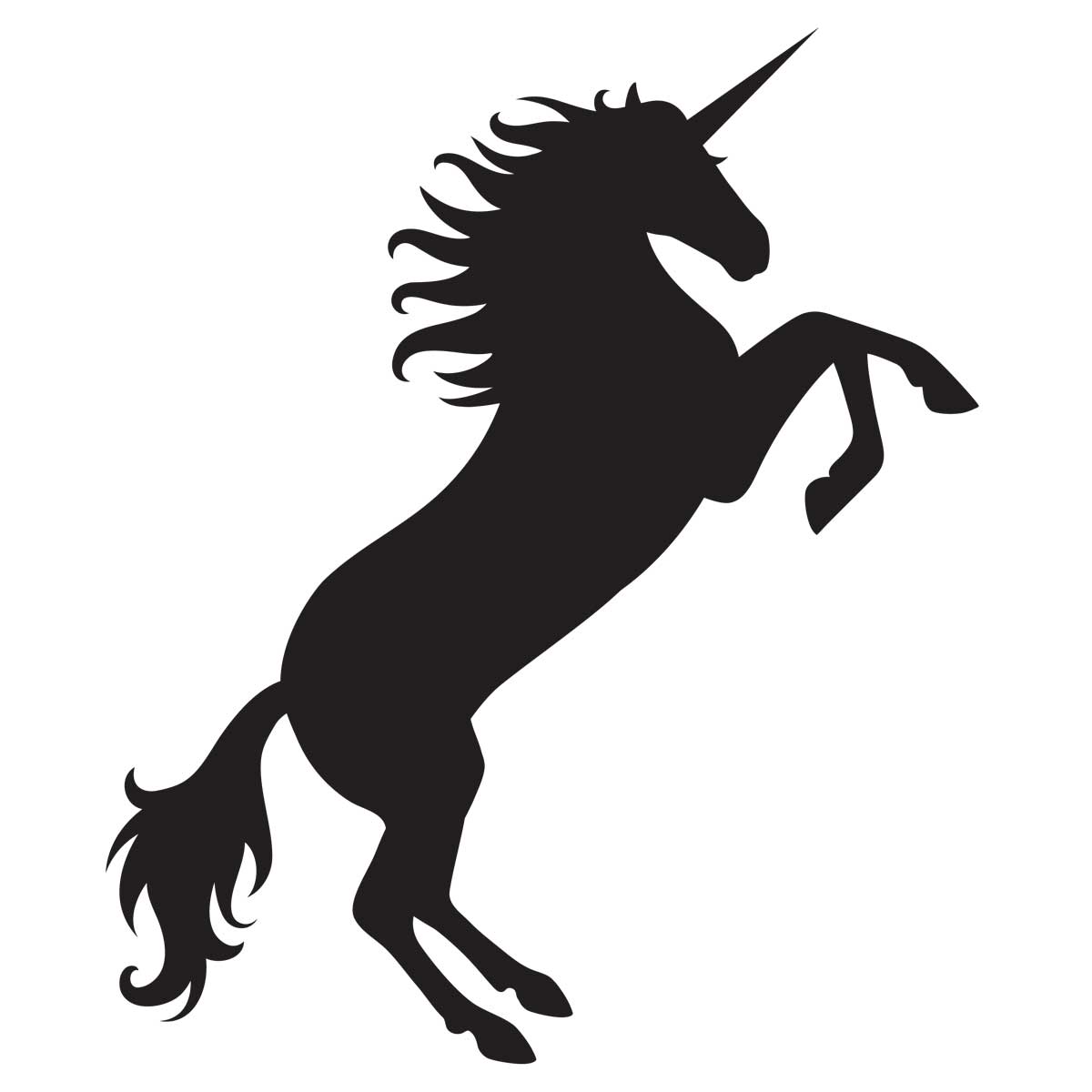 unicorn-template-clipart-best