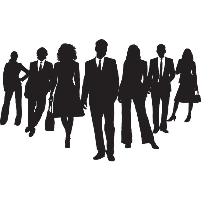 free business silhouette clip art - photo #4