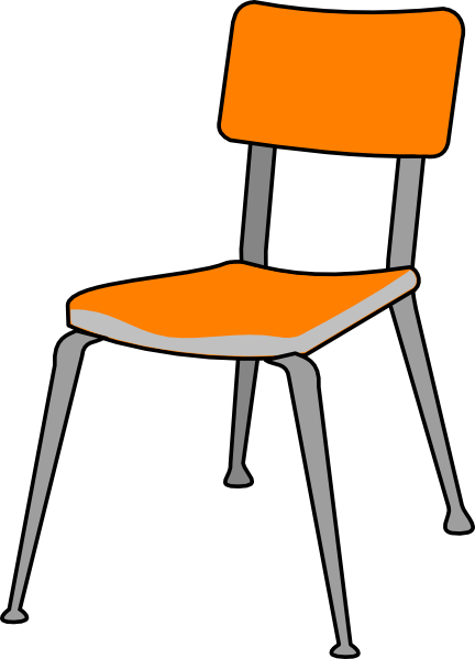 School chairs clipart