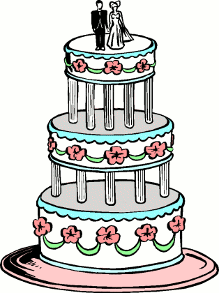 Wedding Cake Cartoon - ClipArt Best