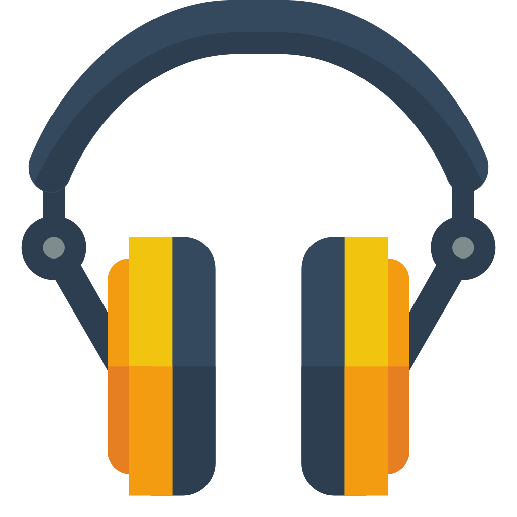 Headphone Icon | Small & Flat Iconset | paomedia