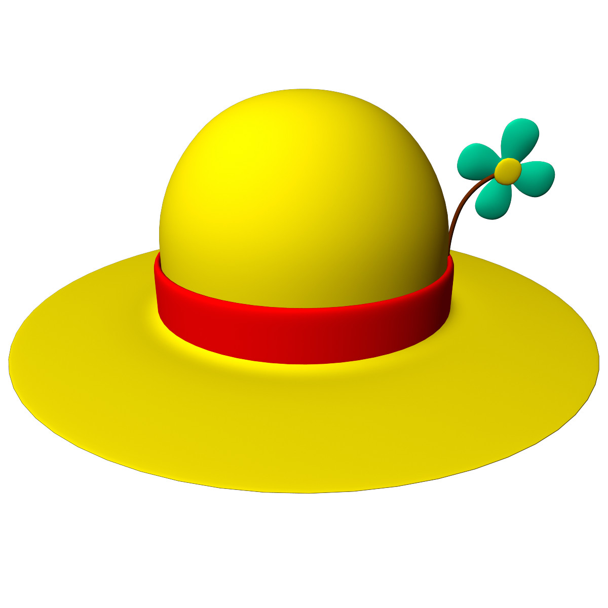 yellow hat clipart - photo #45