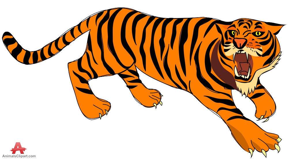 Tiger Clip Art - Vergilis Clipart