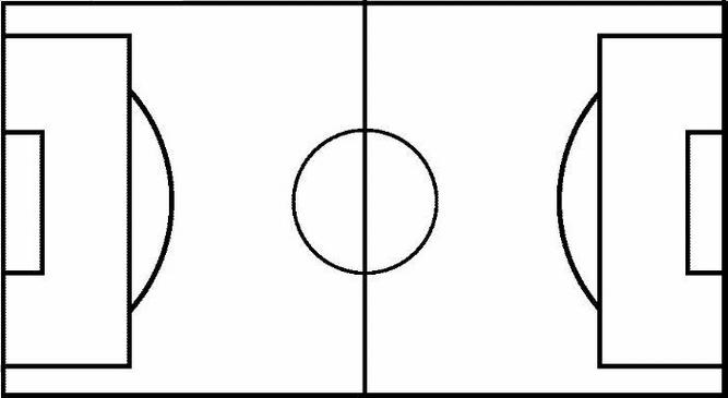 Football Pitch Diagram - ClipArt Best