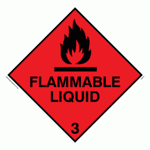 421 views flammable liquid from Safety Sign Supplies