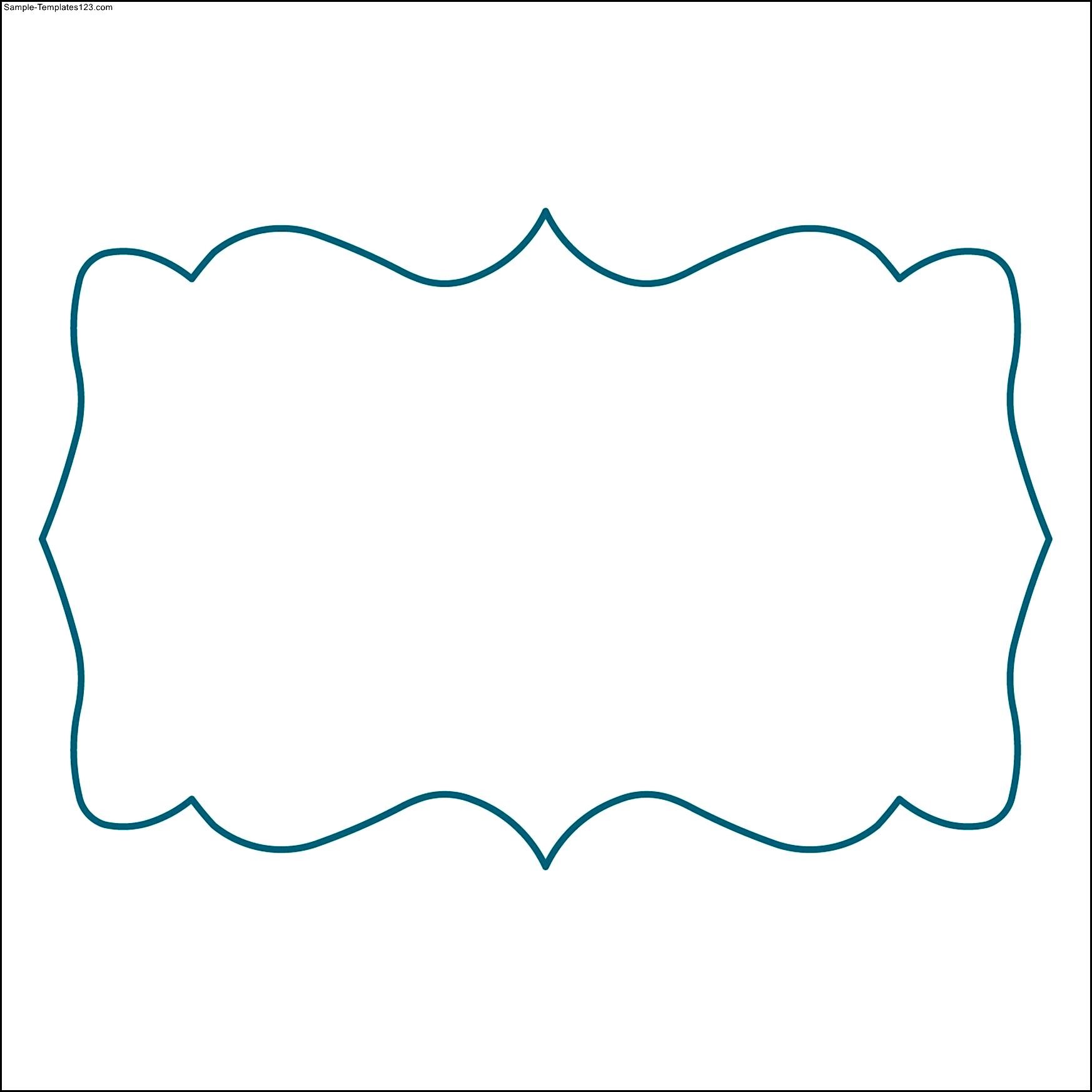 Fancy Label Template | Sample Templates - ClipArt Best - ClipArt Best
