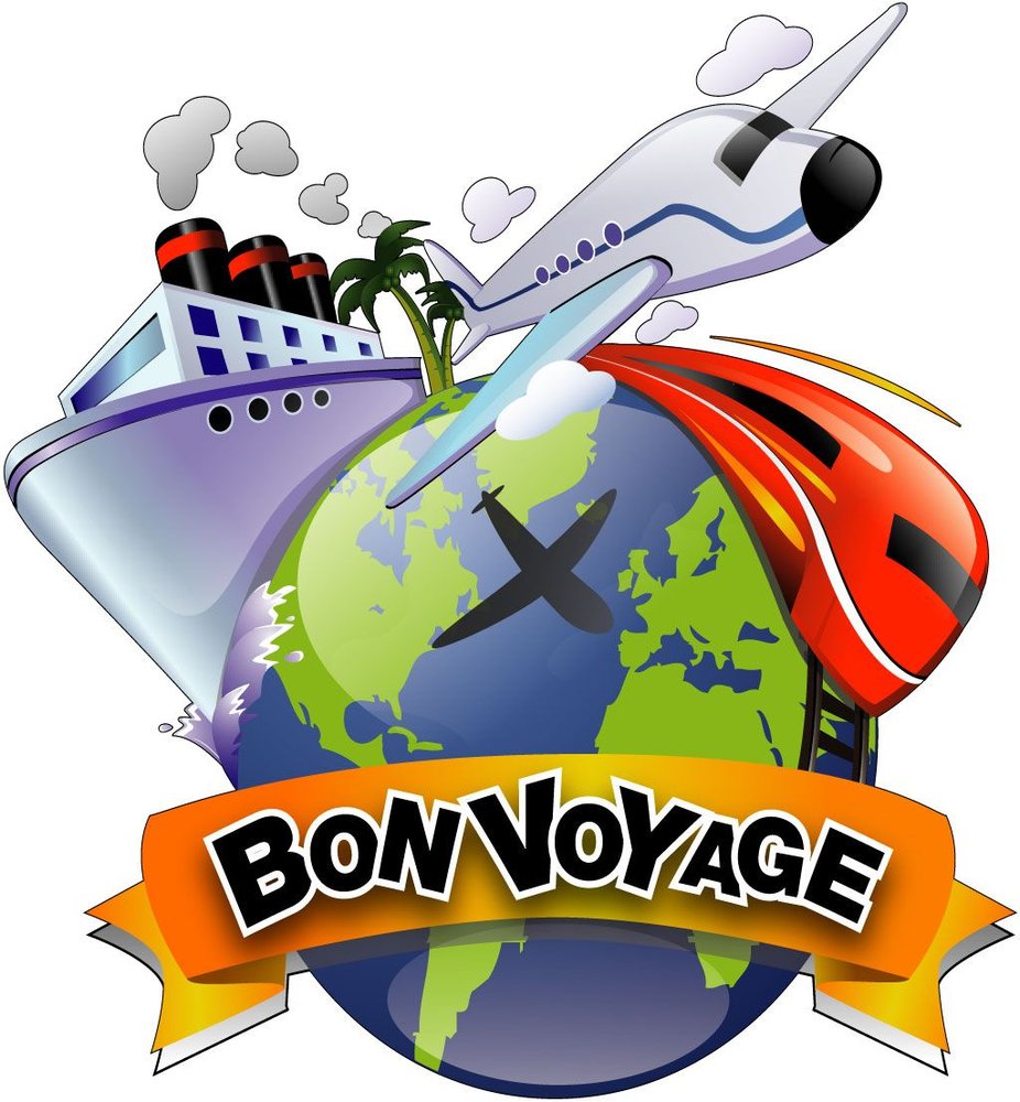 bon voyage clipart