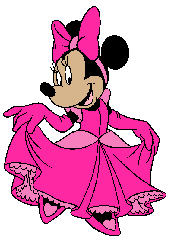 Pink Minnie Mouse Clipart