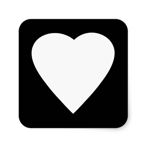 471 views White Heart Black Background - Free Clipart Images