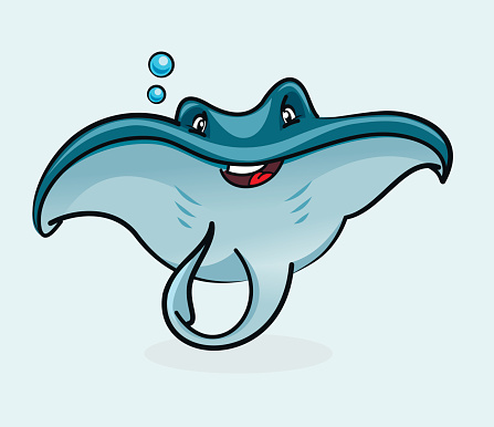 Stingray Clip Art, Vector Images & Illustrations