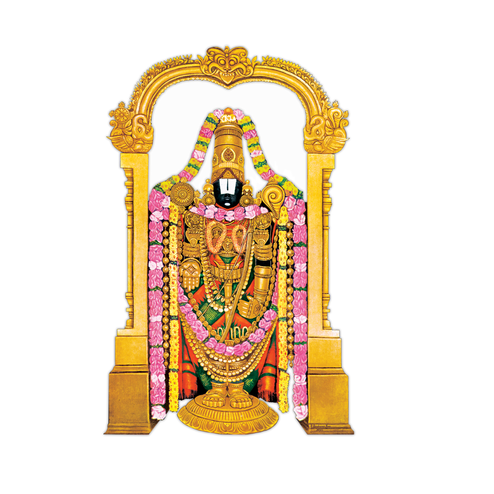 lord venkateswara clipart - photo #15