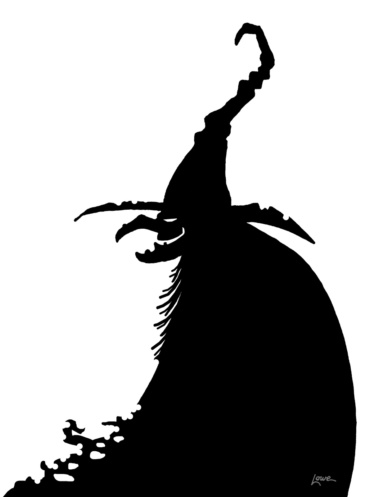 DAVE LOWE DESIGN the Blog: Witchcrafty Window Silhouette Printables