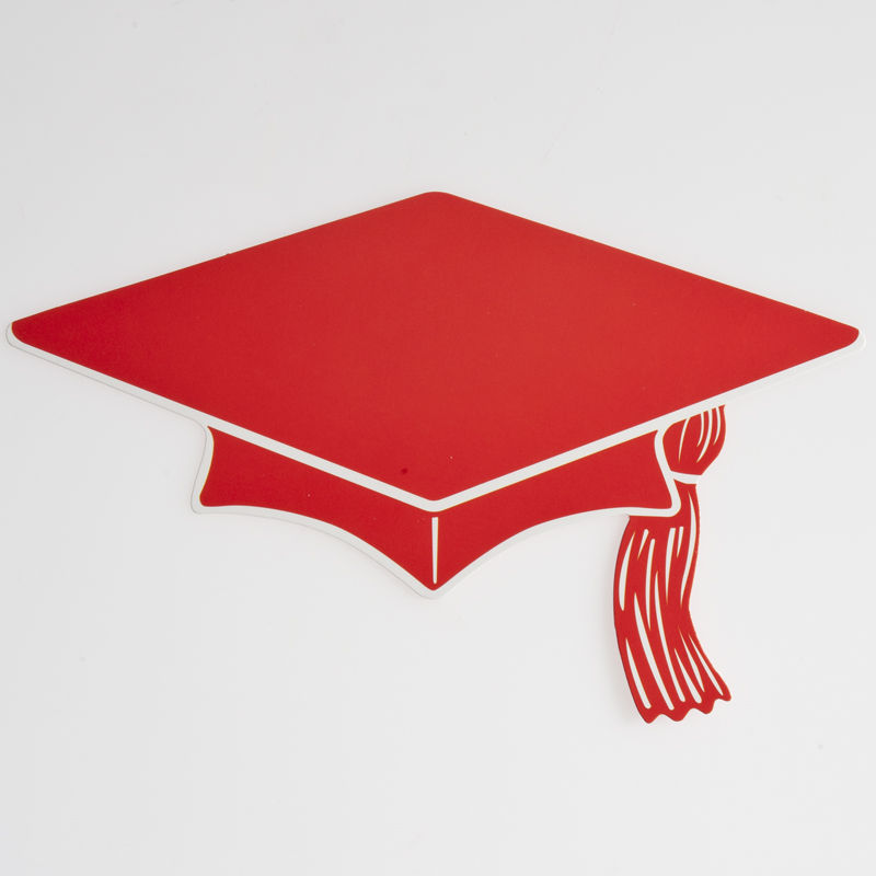 Shop for Mini Red Graduation Cap Cutouts, Graduation, Decorations ...