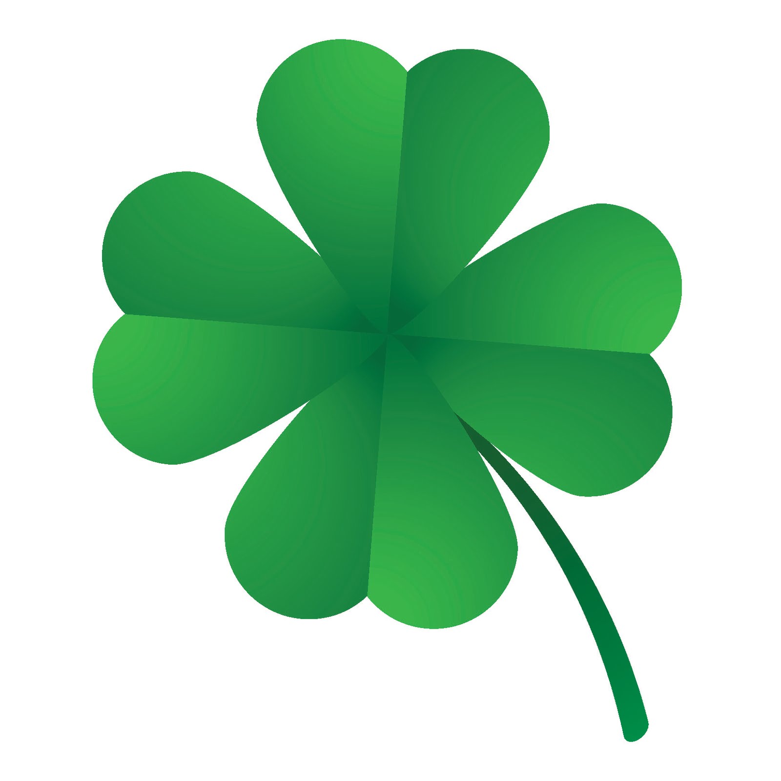 clipart four leaf clover - photo #13