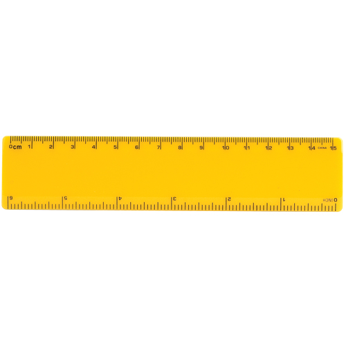 6 Inch Ruler Clipart