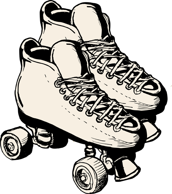 Skate Roller Skating Clipart