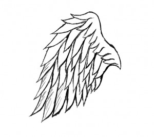 Angel Wings Drawing Easy - ClipArt Best