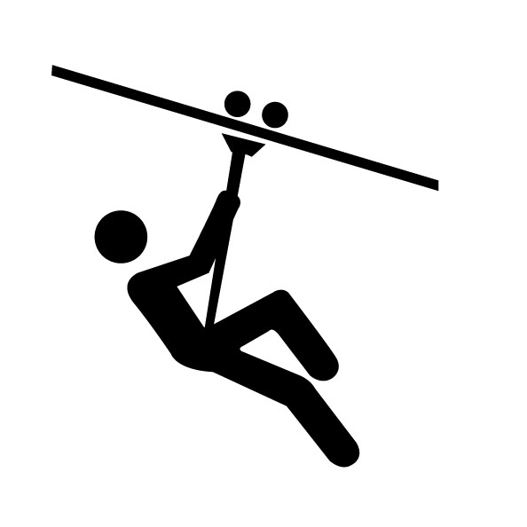 clipart of zipline - photo #2