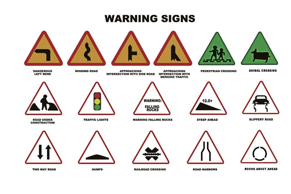 Philippine Traffic Signs And Meanings These signs usually predict