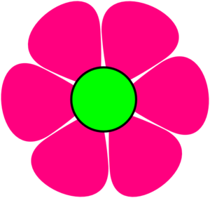 Pink Flower 2 Clip Art Vector Clip Art Online Royalty Free ...