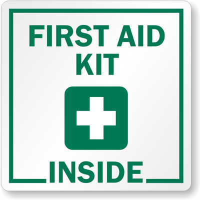First Aid Signs for Trucks & Vehicles