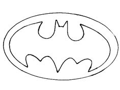 Batman Symbol Printable Template