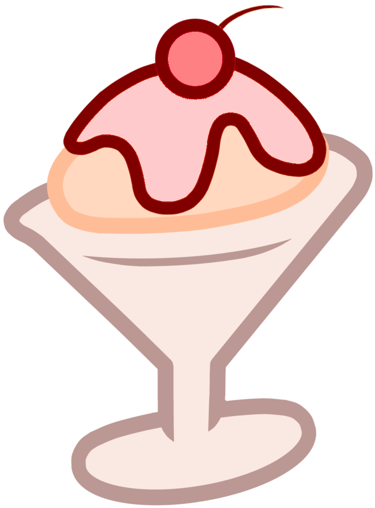 Butterscotch Milkshake Dessert image - vector clip art online .