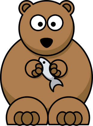 Free Brown Bear Clipart, 1 page of free to use images
