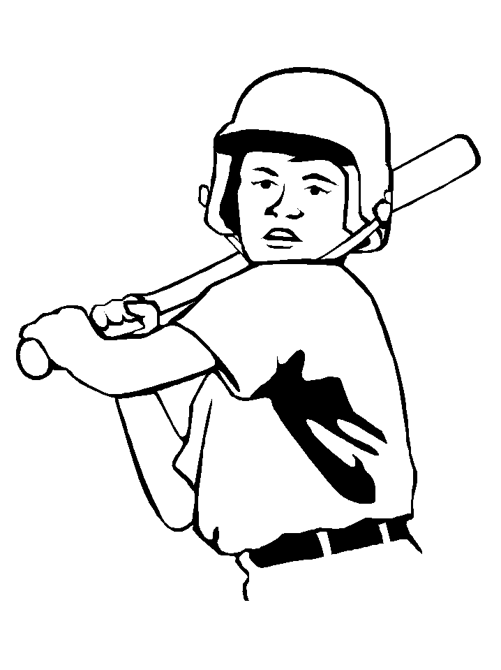 Softball Coloring Pictures - AZ Coloring Pages