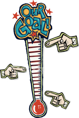 Fundraising Thermometer Printable - Free Clipart ...