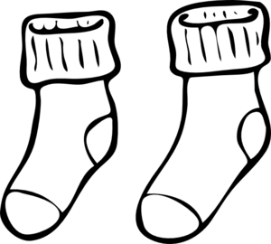 Socks Clip Art - vector clip art online, royalty free ...