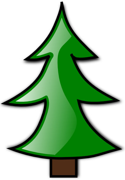 Plain Animated Christmas Treechristmas Tree Clip Art Vector Clip ...