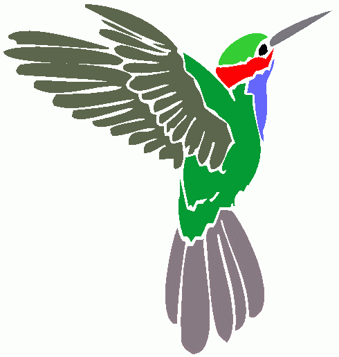 Clip Art Hummingbird