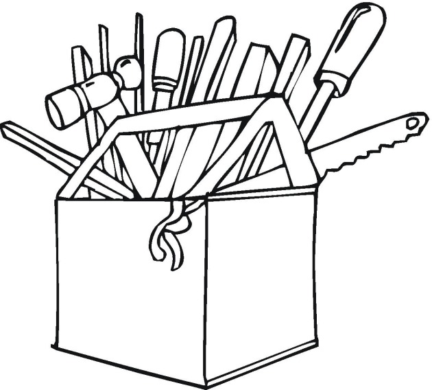 Tools Colouring Pages - ClipArt Best