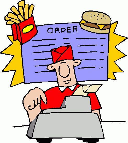 Order fast food clipart - ClipartFox