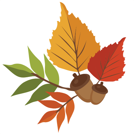 Autumn Leaves SVG scrapbook cut file cute clipart files for ...