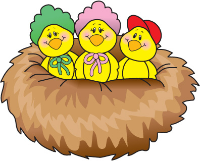 484 views Clipart birds nest