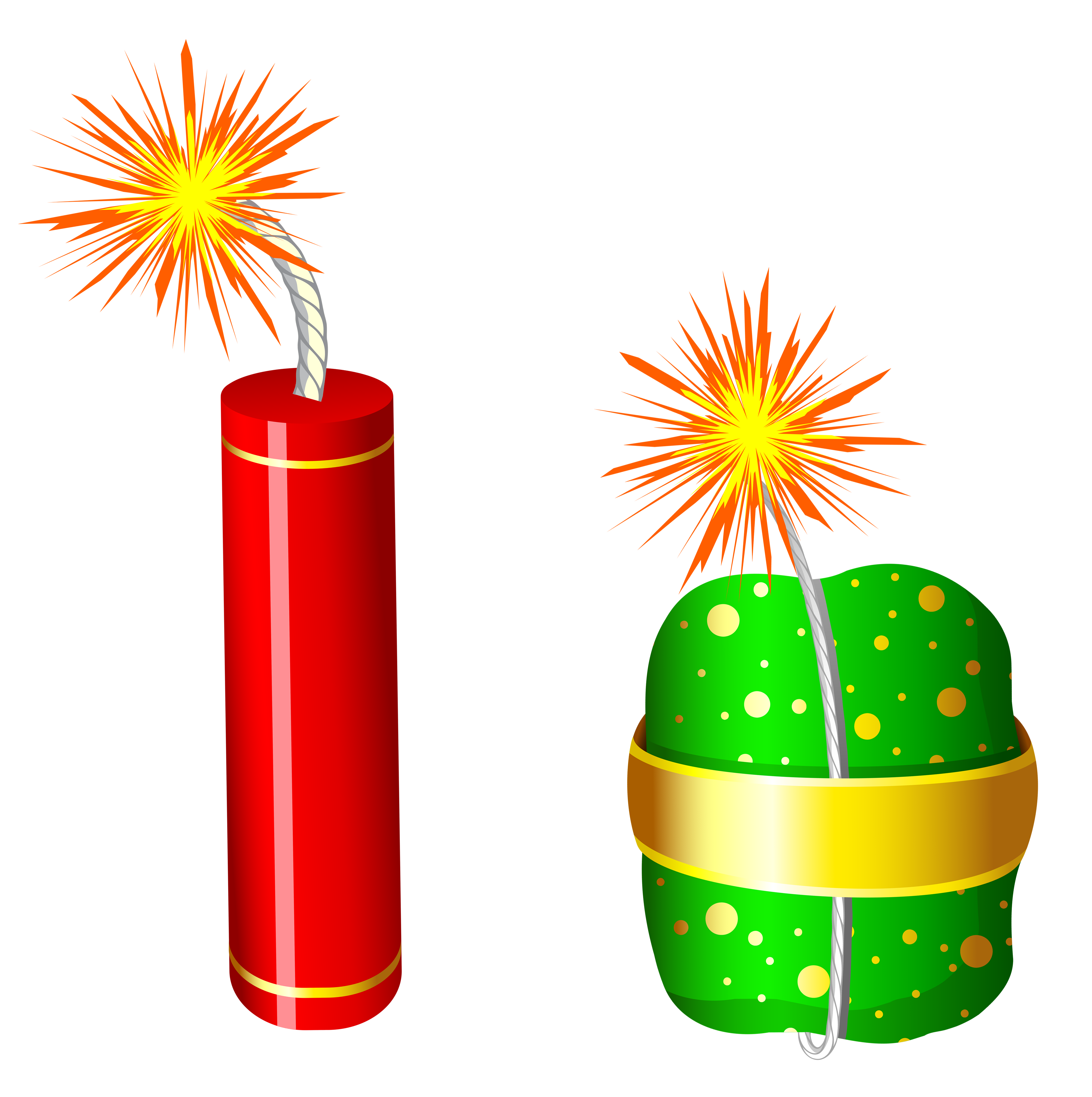 Firecrackers PNG Clip Art Image