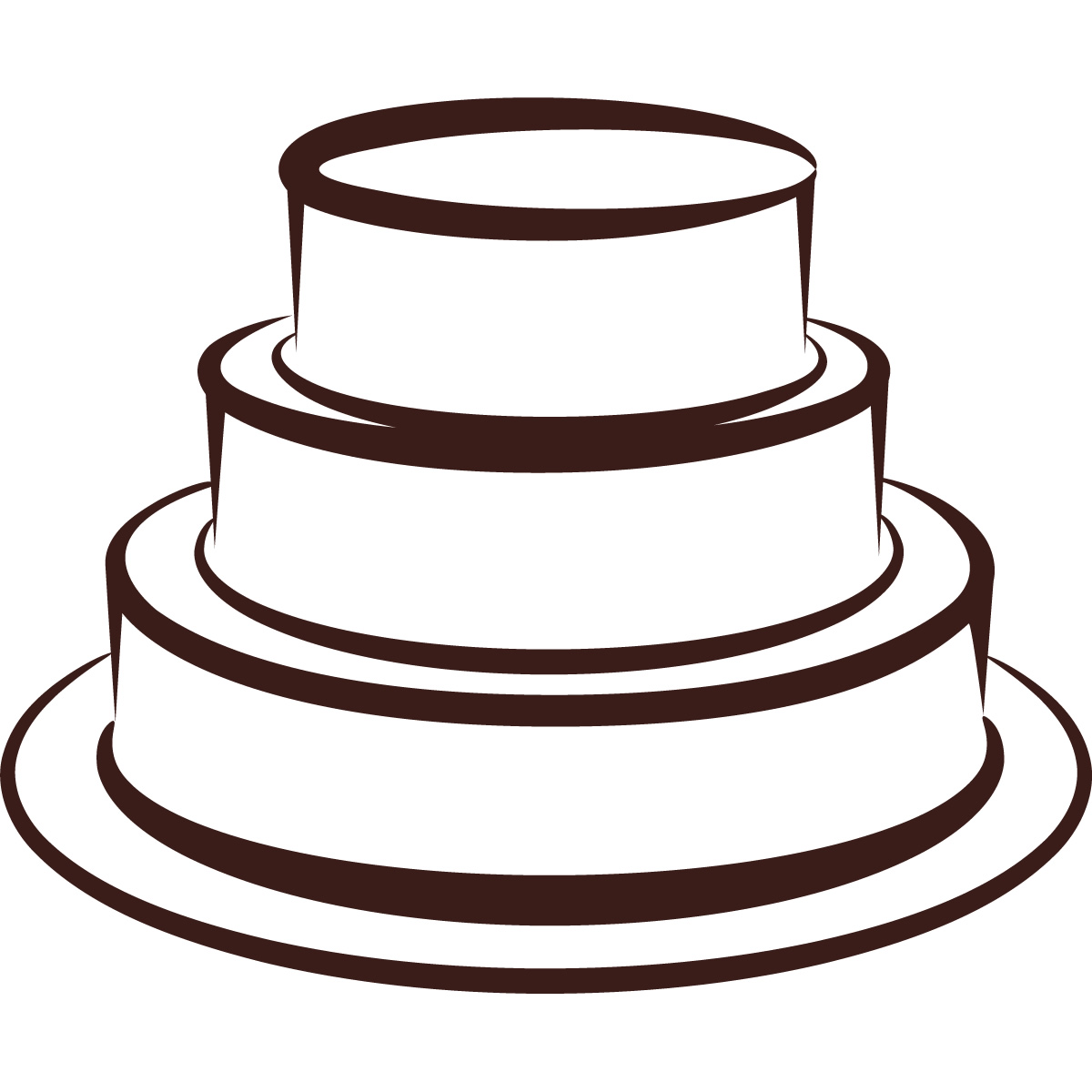 free clipart of wedding cakes - photo #29