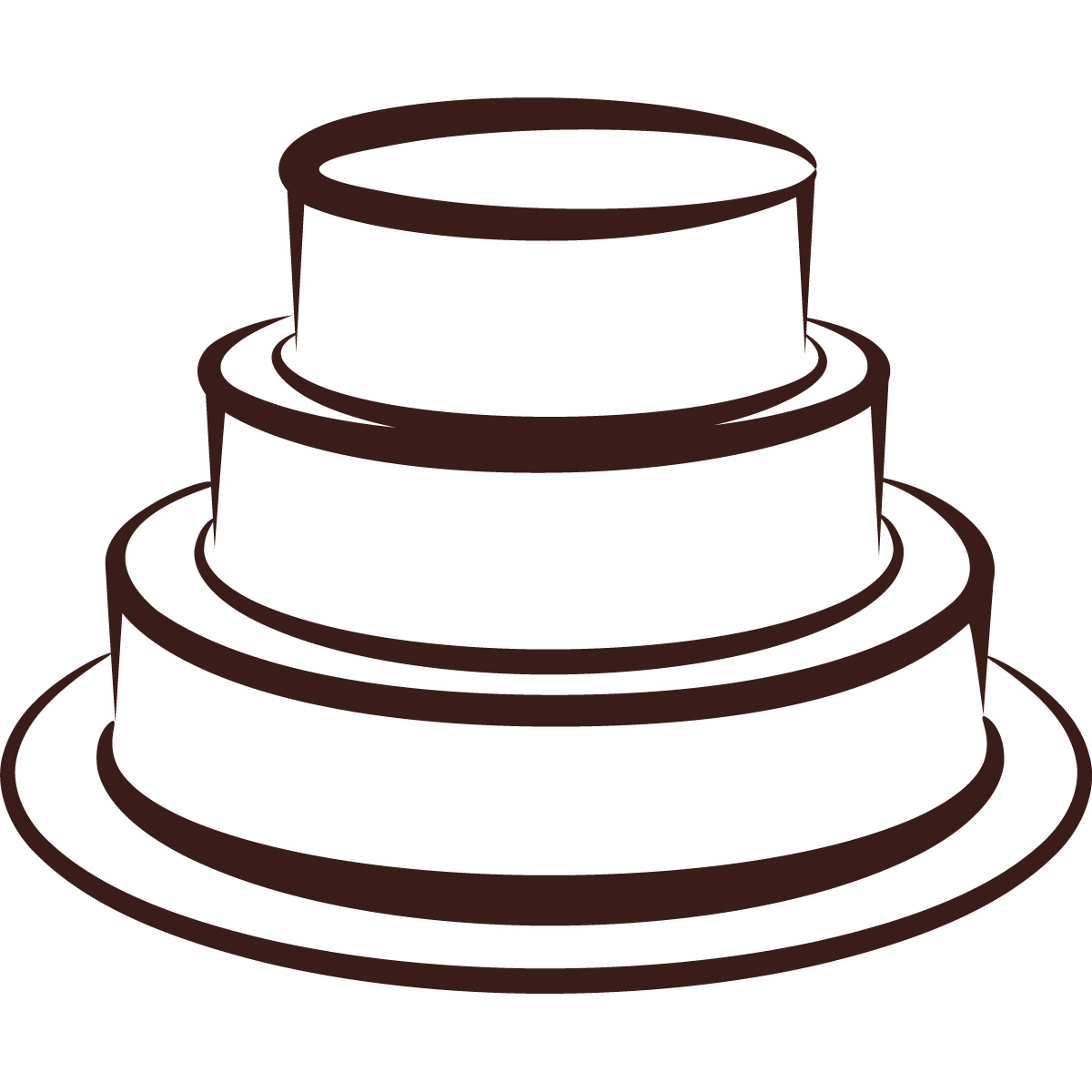 free wedding cake clip art photos - photo #32