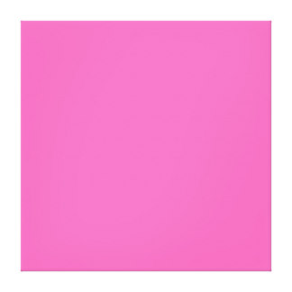 Solid Hot Pink Color Art & Framed Artwork | Zazzle