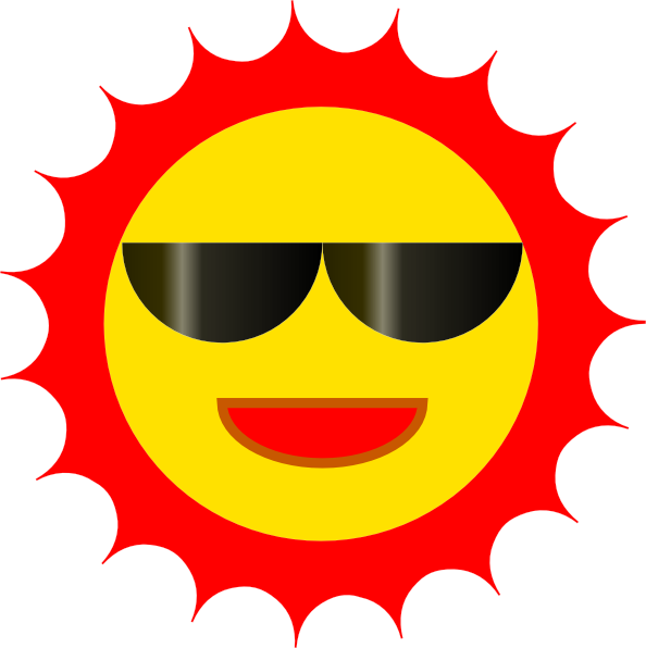 Cartoon Sun With Sunglasses - ClipArt Best