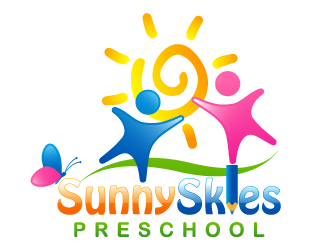 Sunny Skies Preschool logo design - 48HoursLogo. - ClipArt Best ...