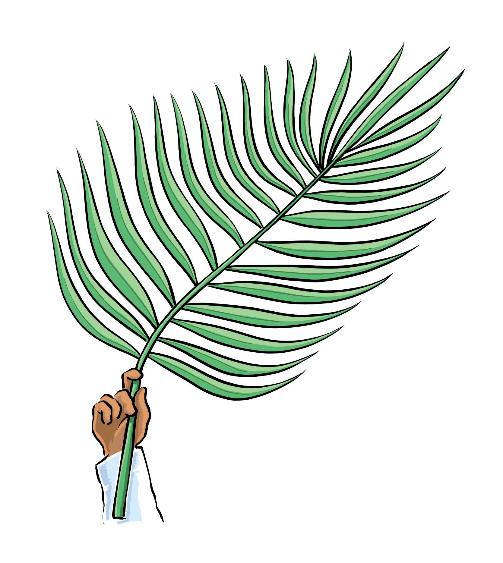 free christian clipart for palm sunday - photo #13