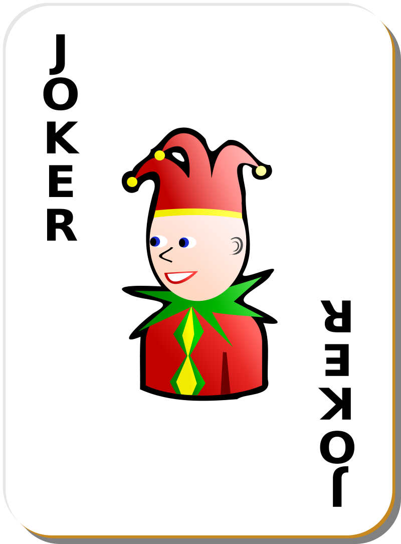 clipart pictures of joker - photo #30