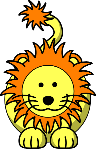 free animated lion clipart - photo #45