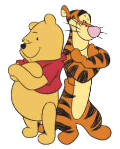 Pooh & Tigger Clipart