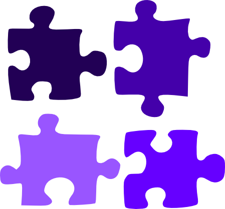 puzzle pieces png - Template